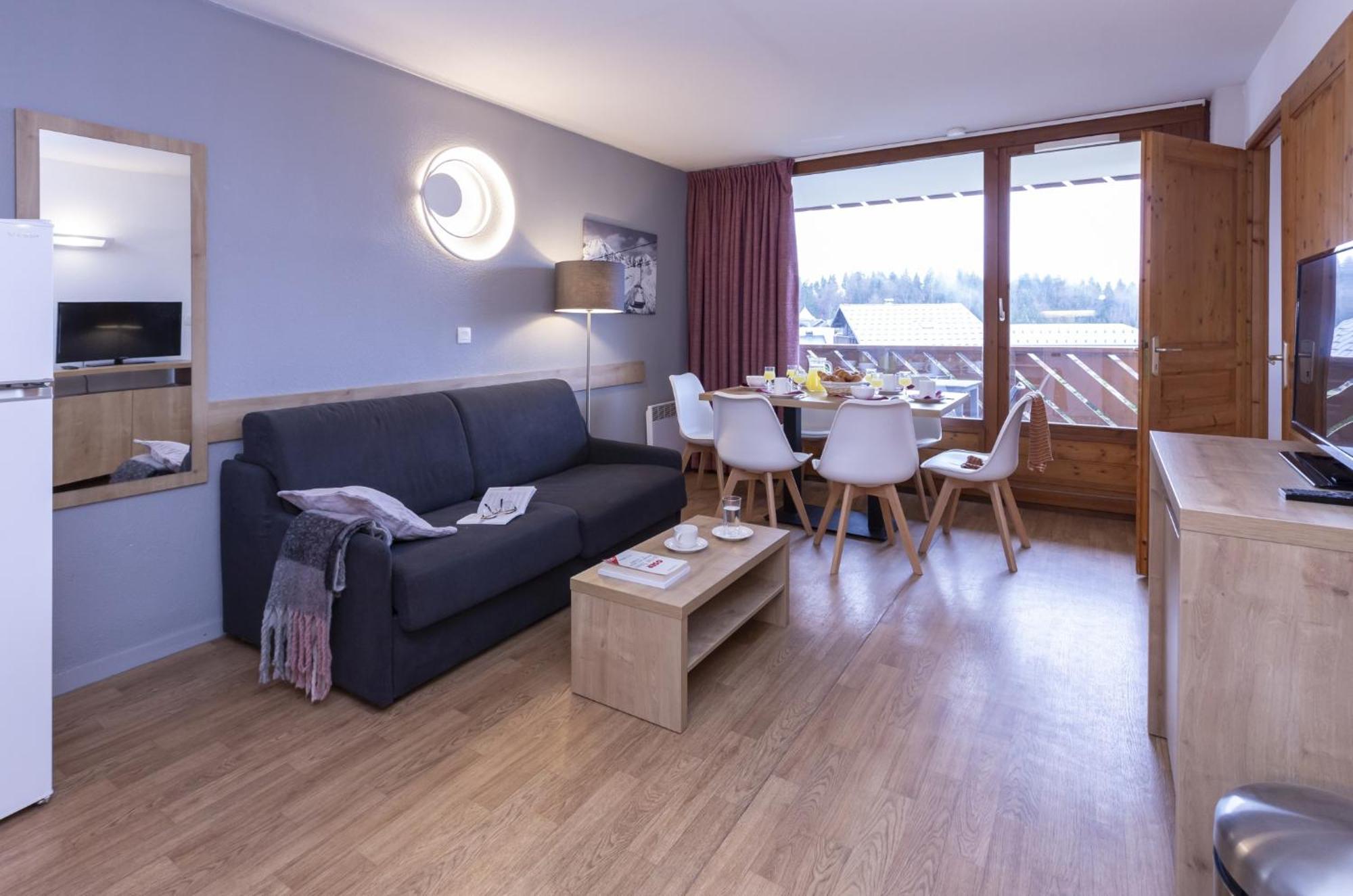 Residence Odalys Le Buet Morillon Exterior foto