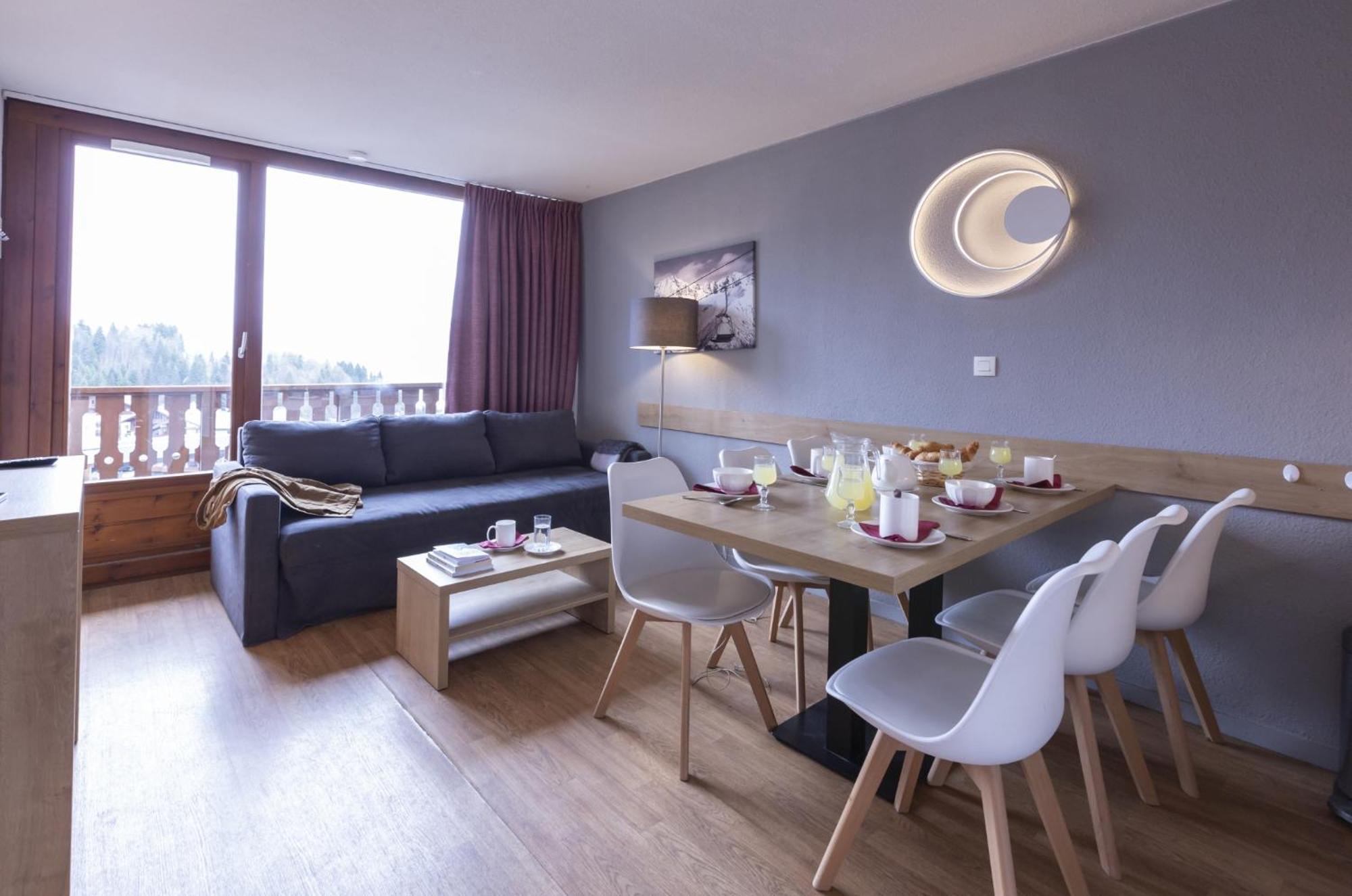 Residence Odalys Le Buet Morillon Exterior foto