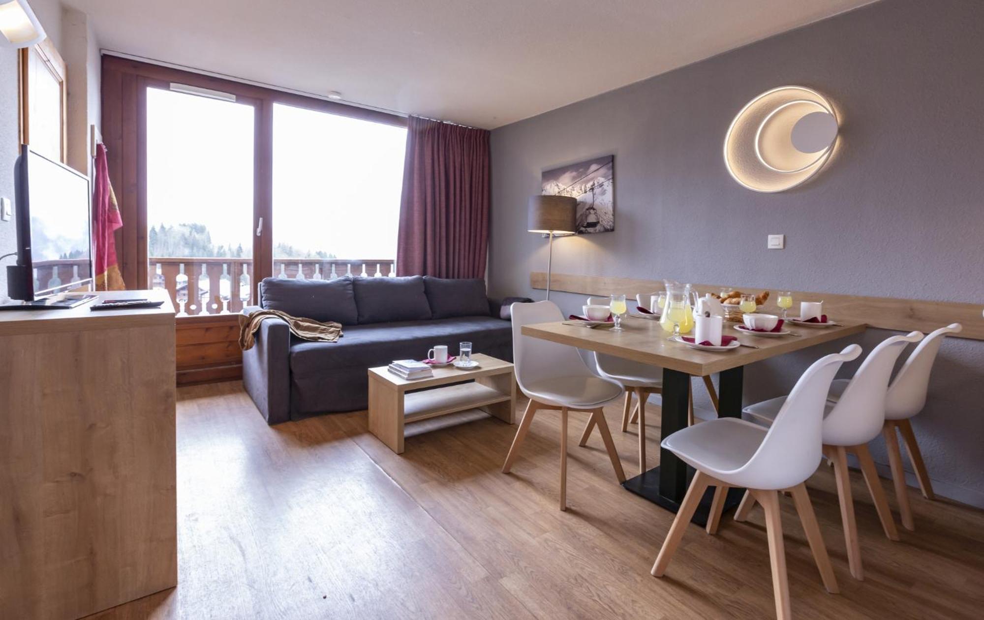 Residence Odalys Le Buet Morillon Exterior foto